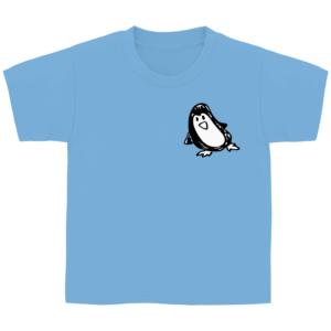 Kinder Basic T-Shirt Pinguin